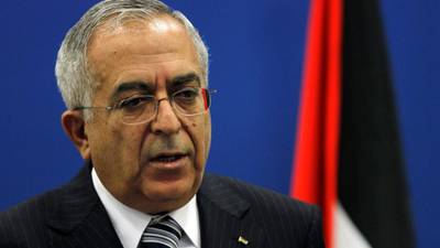 Palestinian  PM Salam Fayyad resigns