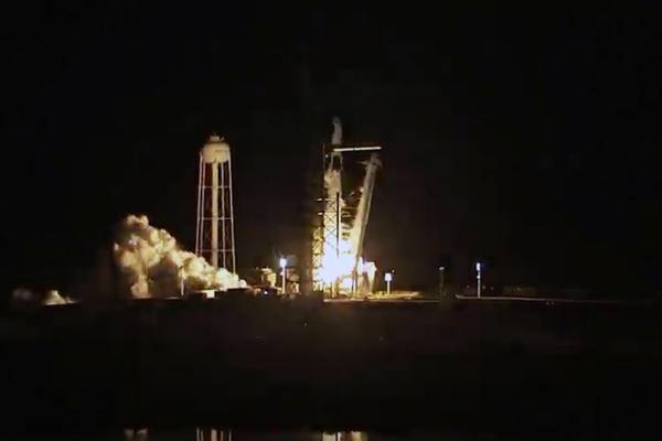 Uncrewed SpaceX craft blasts off from Kennedy Space Centre