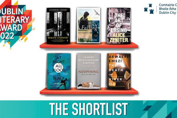 Dublin Literary Award shortlist: the six books in running for €100,000 prize
