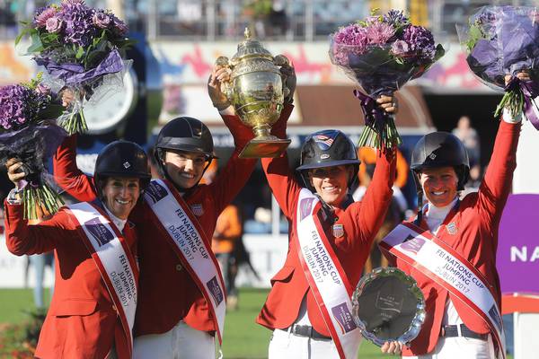 USA fields all-female team to win the Nations’ Cup