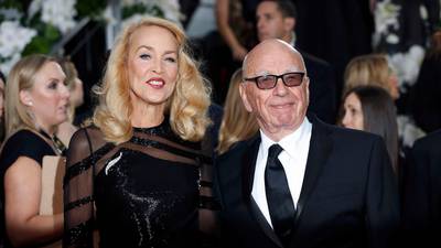Rupert Murdoch announces engagement to Jerry Hall