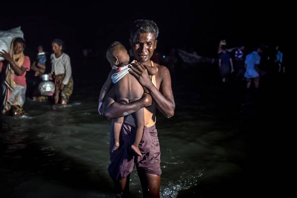 ‘They threw my baby into a fire’: Rohingya recount atrocities