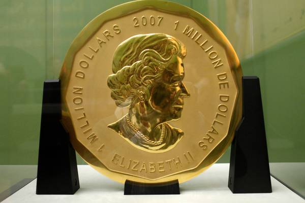 Germany police make arrests over huge gold coin heist