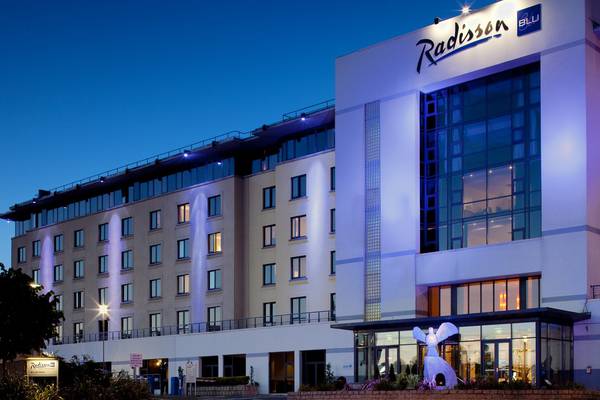 Soaring numbers at Dublin Airport drive up revenues at Radisson Blu hotel