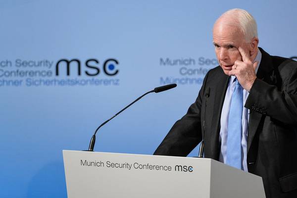 Trump administration unable to ‘separate truth from lies’, says McCain