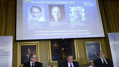 Scientists who took chemistry into cyberspace win Nobel prize