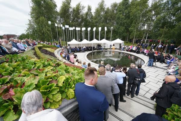 Omagh bombing: Victims remembered during poignant memorial service 25 years on