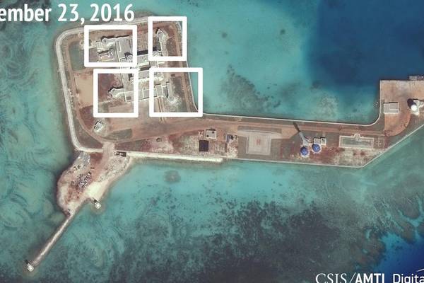 China installs weapons systems on artificial islands – US think tank