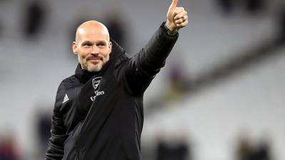 Ljungberg hints he favours swift resolution to Arsenal’s search for manager