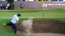 Rory McIlroy recovers on back nine to stay in Open hunt at Hoylake