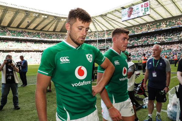 Joe Schmidt laments ‘dishevelled’ Ireland after England rout