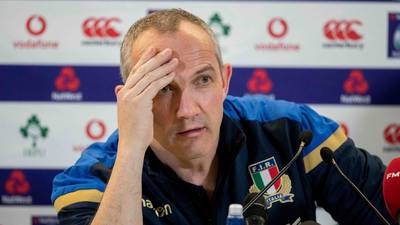Conor O’Shea sees France encounter as a ‘new opportunity’ for Italy