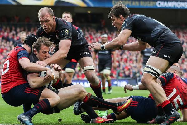 Saracens show steel of champions to end Munster’s European run
