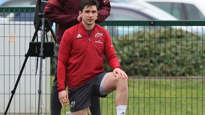 Joey Carbery in Munster XV for first time since January 2020