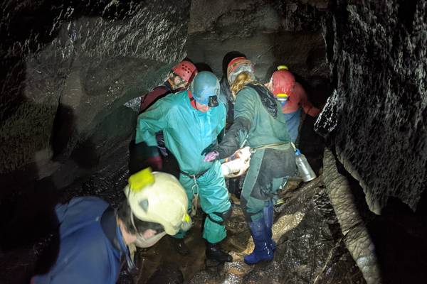Rescuers free man trapped in Brecon Beacons cave in Wales for two days