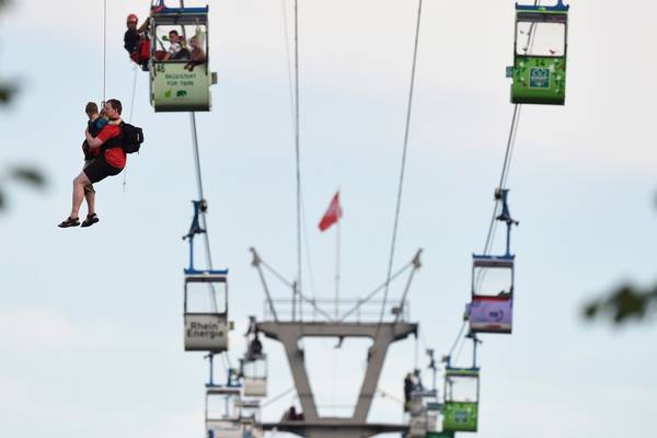 More than 70 people rescued after cable car crashes in Cologne