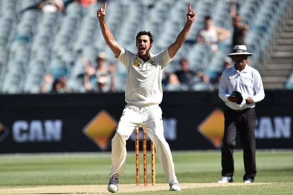 Mitchell Starc helps Australia to innings win over Pakistan at MCG