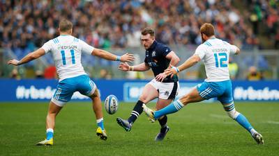 Italy 20 Scotland 36: Scotland finally get over the line against Italy