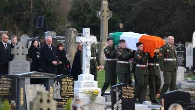 In pictures: John Bruton's funeral 