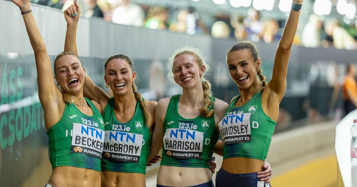 Ireland make women’s 4x400 metre relay final at World Athletics