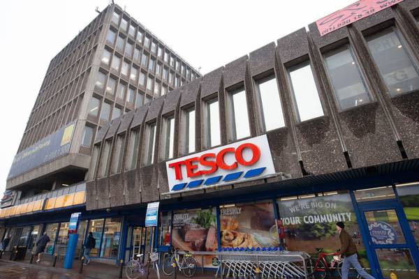 Sales in Irish Tesco stores fell by 6.1% in first quarter