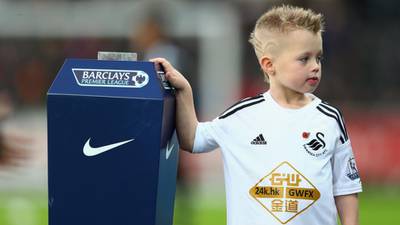 Children charged up to €765 to be Premier League club mascots