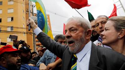 Lula appears in court in Brazil to face graft charges