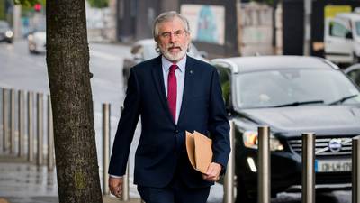 Gerry Adams says he was in car crash in which IRA man on ‘active service’ died