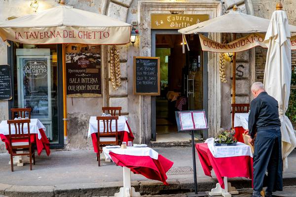 Jewish life in heart of Rome finds form in food tradition
