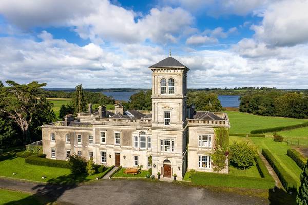 Safe harbour at Victorian country house on the shore of Lough Derg, for €2.95m