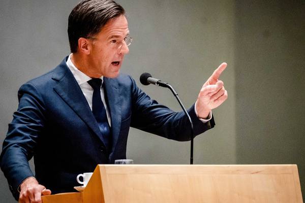 Rutte given extra security amid fears of attack by drugs criminals