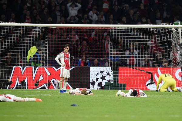 Ajax handle the heartbreak with philosophy of ‘live in the future’