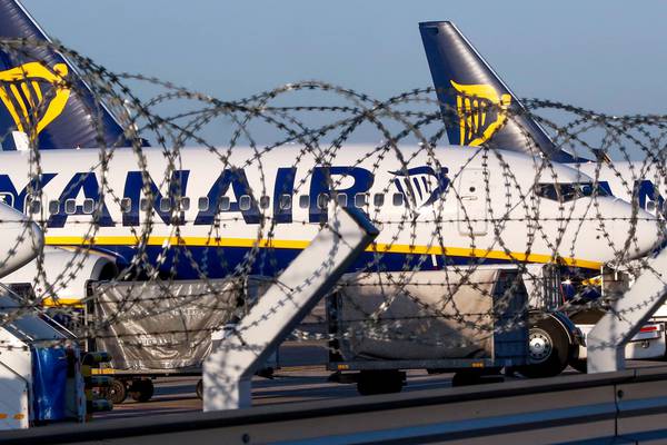 Ryanair profit warning sends airline shares into a tailspin