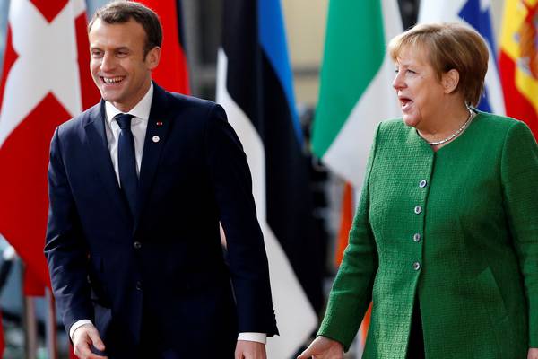 Re-elected Angela Merkel curbs Macron’s euro reform plans