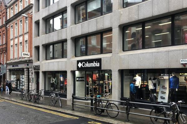 Columbia opens first Irish store on Trinity Street in Dublin city centre