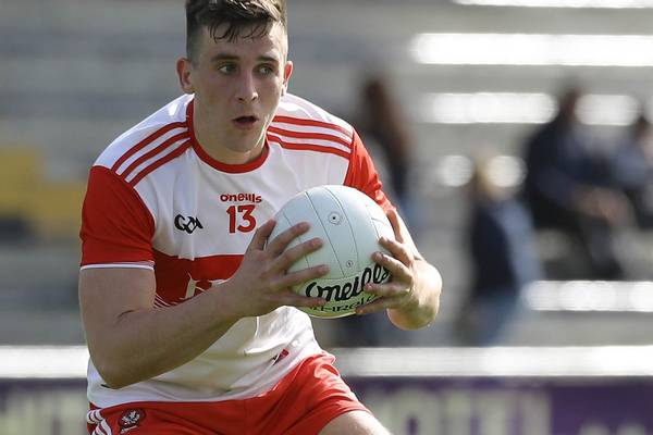 Shane McGuigan 1-7 keeps Derry on the promotion trail