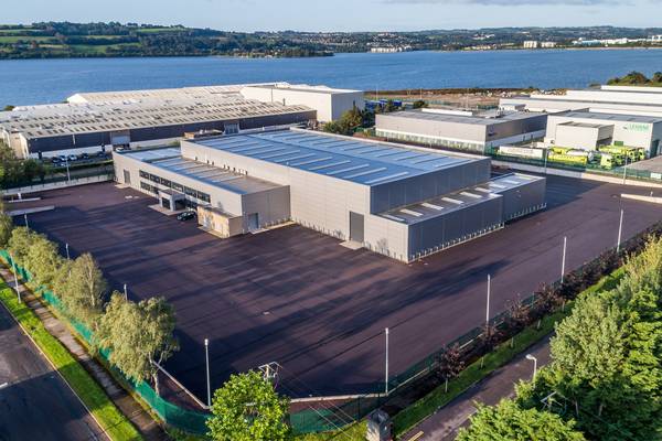 Cork industrial unit at €5.2m offers potential yield of 7.24%