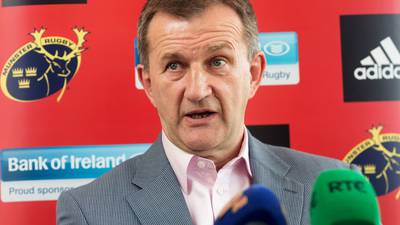 Munster chief keeps faith through trying time