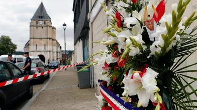 France church attack: tensions mount in  town after  priest killing