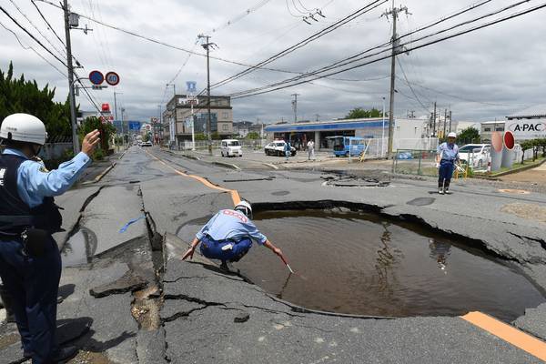 Three dead and dozens injured after Japan earthquake