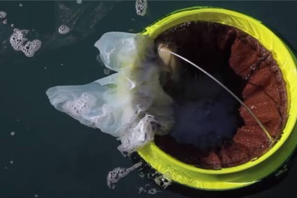 Ireland’s first ‘seabin’ sets sail in search of plastic waste