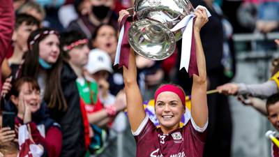 Galway’s Sarah Dervan points to past experience in not panicking during tense endgame