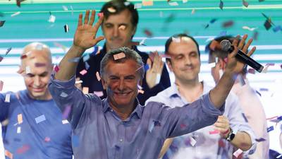 Macri coalition sweeps to victory in Argentina’s mid-term vote