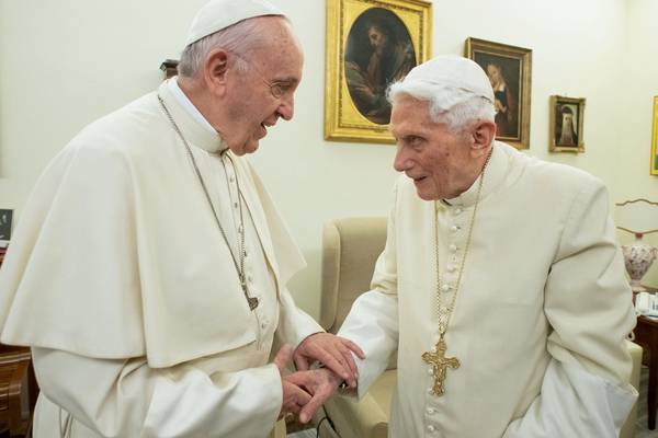 Former pope Benedict defends clerical celibacy after synod