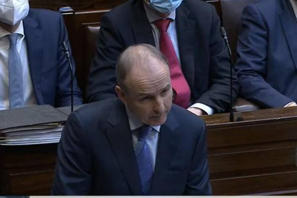 ‘Don’t lecture me’: Martin tells McDonald he had ‘far different’ upbringing to her in Dáil row