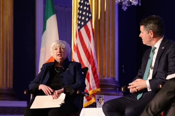 Janet Yellen Day in Dublin sees corporate tax row brushed aside