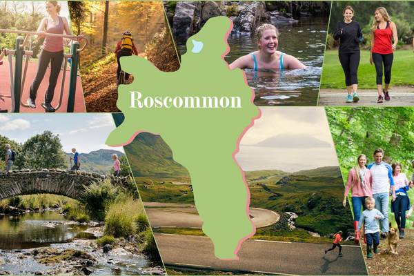 Co Roscommon: one walk, one run, one hike, one swim, one cycle, one park and one outdoor gym