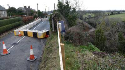 Rathfarnham road closure following illegal excavation