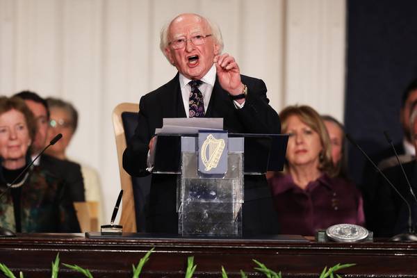 Full text: President Higgins’ inaugural speech