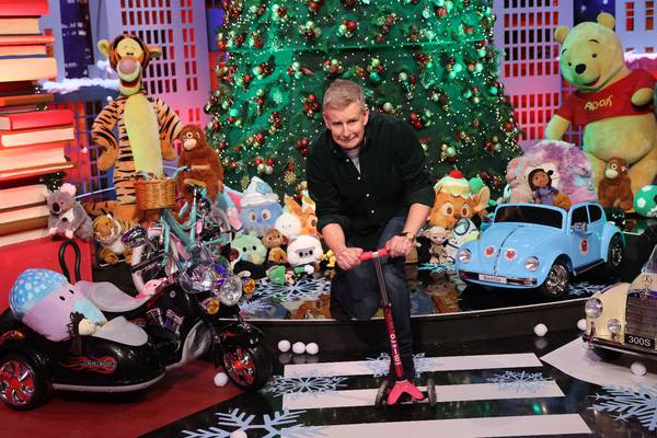 Patrick Kielty vows to let children take centre stage in his Late Late Toy Show debut